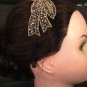 Purple applique bead Rhinestone tiara Headband HR110
