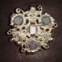 Bridal Crystal Vintage style cake topper dress Rhinestone Brooch pin Pi213