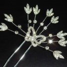 Rhinestone Butterfly Hairpin Hair tiara Pin BH191