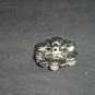 4 sewing Crystal  Rhinestone clasp hook button BN15