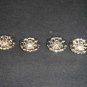 4 sewing Crystal Rhinestone clasp hook button BN15