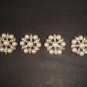4 sewing Crystal Rhinestone clasp hook button BN15