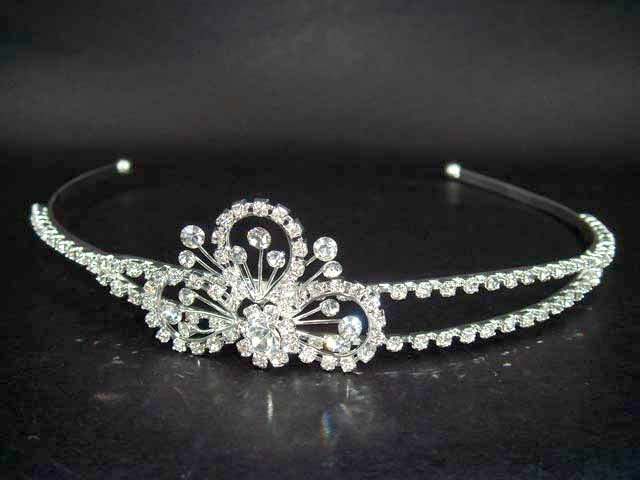 Bridal Wedding Crystal Rhinestone Headband Tiara HR05