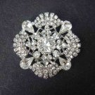 Bridal Crystal pendant Rhinestone Brooch pin PI427