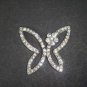 Bridal Dress Butterfly Crystal Rhinestone button BN6