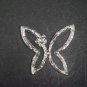 Bridal Dress Butterfly Crystal Rhinestone button BN6