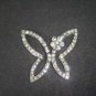 Bridal Dress Butterfly Crystal Rhinestone button BN6