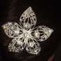 Bridal Crystal Rhinestone Flower Hair tiara Comb RB212
