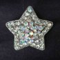 Bridal Star Crystal Rhinestone Brooch pin PI309