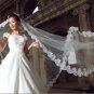 Bridal Cathedral Wedding Off White Veil 5m V03