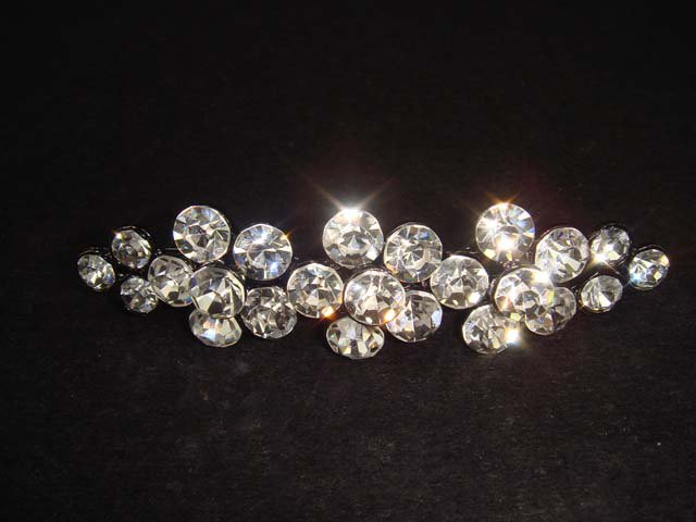 Bridal bling crystal Vintage style Rhinestone Brooch pin PI342