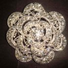 Bridal Vintage Style Bling Rhinestone Brooch pin PI368