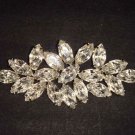 Bridal dress scarf cake decoration rhombus Rhinestone Brooch pin PI536