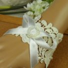 Sexy Lolita Rhinestone rose flower bead bow gothic ribbon Bracelet BR275