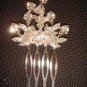 Bridal Rhinestone crystal vintage style headpiece Wedding Tiara Hair Comb RB296