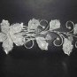 Wedding Bridal crystal Flower Rhinestone Hair Headdress tiara Comb RB597