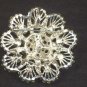 Bridal Cake topper dress circle decoration crystal Rhinestone Brooch pin Pi577
