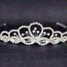 Bridal Rhinestone Crystal Prom headdress Headpiece crown Hair tiara HR190