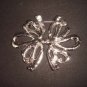 2 pcs Bridal dress cake topper Rhinestone Brooch pin Pi418