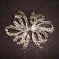 2 pcs Bridal dress cake topper Rhinestone Brooch pin Pi418