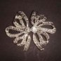 2 pcs Bridal dress cake topper Rhinestone Brooch pin Pi418