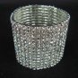 14 row Bridal Wedding Crystal Rhinestone Bracelet BR177