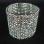 14 row Bridal Wedding Crystal Rhinestone Bracelet BR177