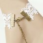 Party Prom Belly dance mask pink Lolita white necklace bracelet anklet BR307