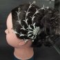 Bridal Rhinestone Flower Headpiece Flower Crystal Hair tiara Comb RB580