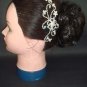 Bridal Adjust Flower Rhinestone Headpiece crystal Hair tiara Comb RB469