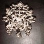 Bridal Vintage style Dangle crystal Brooch pin Pi167