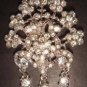 Bridal Vintage style Dangle crystal Brooch pin Pi167