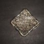 Bridal Square rhombus cake topper Crystal Rhinestone Brooch pin PI543