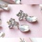 Bridal Rhinestone Crystal Crown Faux pearl Headpiece Headdress Hair tiara NR393A