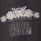 Bridal Rhinestone Crystal Prom butterfly Headpiece Hair tiara Comb RB551