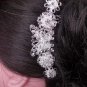 Bridal Rhinestone Crystal Prom butterfly Headpiece Hair tiara Comb RB551
