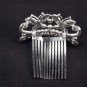 Bridal Crystal Butterfly headpiece Headdress Rhinestone Hair tiara Comb RB571