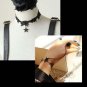Gothic sexy Lolita Lace Black Rose star Choker necklace bracelet set NR361