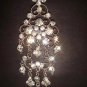 Bridal Crystal Chandelier dangle Rhinestone Brooch pin PI149