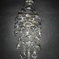 Bridal Crystal Chandelier dangle Rhinestone Brooch pin PI149