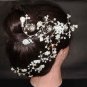 Bridal Rhinestone Crystal Headpiece headwear Headdress Hair tiara Comb RB201