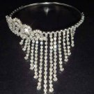 Bridal Wedding crystal Rhinestone Bangle Bracelet Armlet BR82