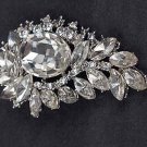 Bridal Crystal cake decoration pendant prom dress Rhinestone Brooch pin PI584