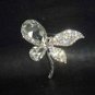Bridal dress scarf cake decoration Butterfly Rhinestone Brooch pin PI526