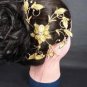 Bridal Crystal Rhinestone gold tone Flower Faux pearl Hair tiara Comb RB622