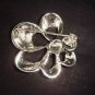 Bridal Cake topper Scarf decoration Crystal Rhinestone Brooch pin PI450