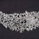 Bridal crystal Headwear rhinestone headpiece hair tiara topknot comb RB533