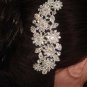 Bridal Crystal Rhinestone Headpiece Flower Hair tiara Comb RB609