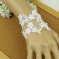 Sexy flower white Lace gothic bead Bracelet BR258