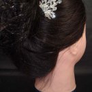 2 pcs Bridal Wedding Crystal rhinestone hair tiara comb RB11